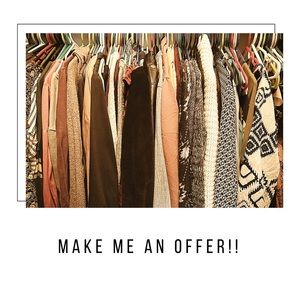 Make me an offer on my closet!!